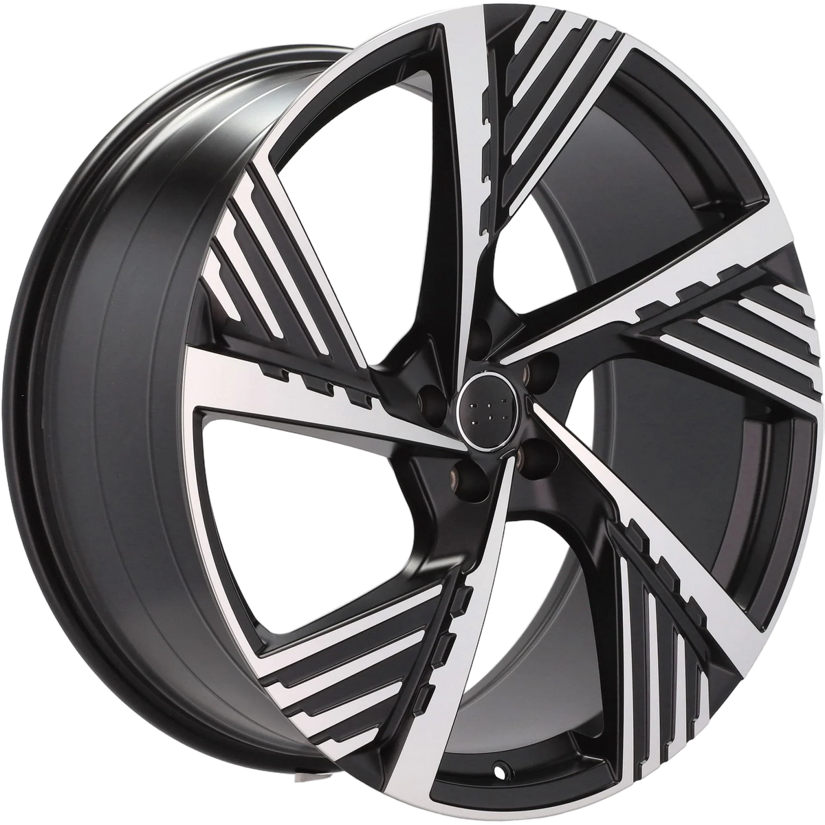 Alu kola pro Audi I5639 9.5x22 5x112 ET36 66.6 Black Polished Half Matt | Wheelsup.cz