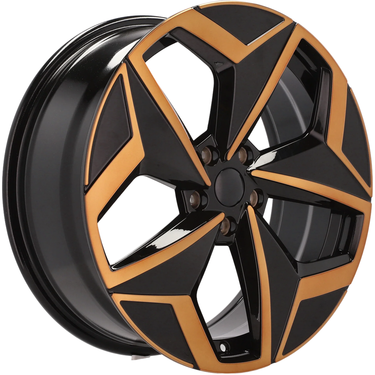 Alu kola pro Volkswagen I5649 7.5x19 5x112 ET50 57.1 Black Polished Cooper | Wheelsup.cz