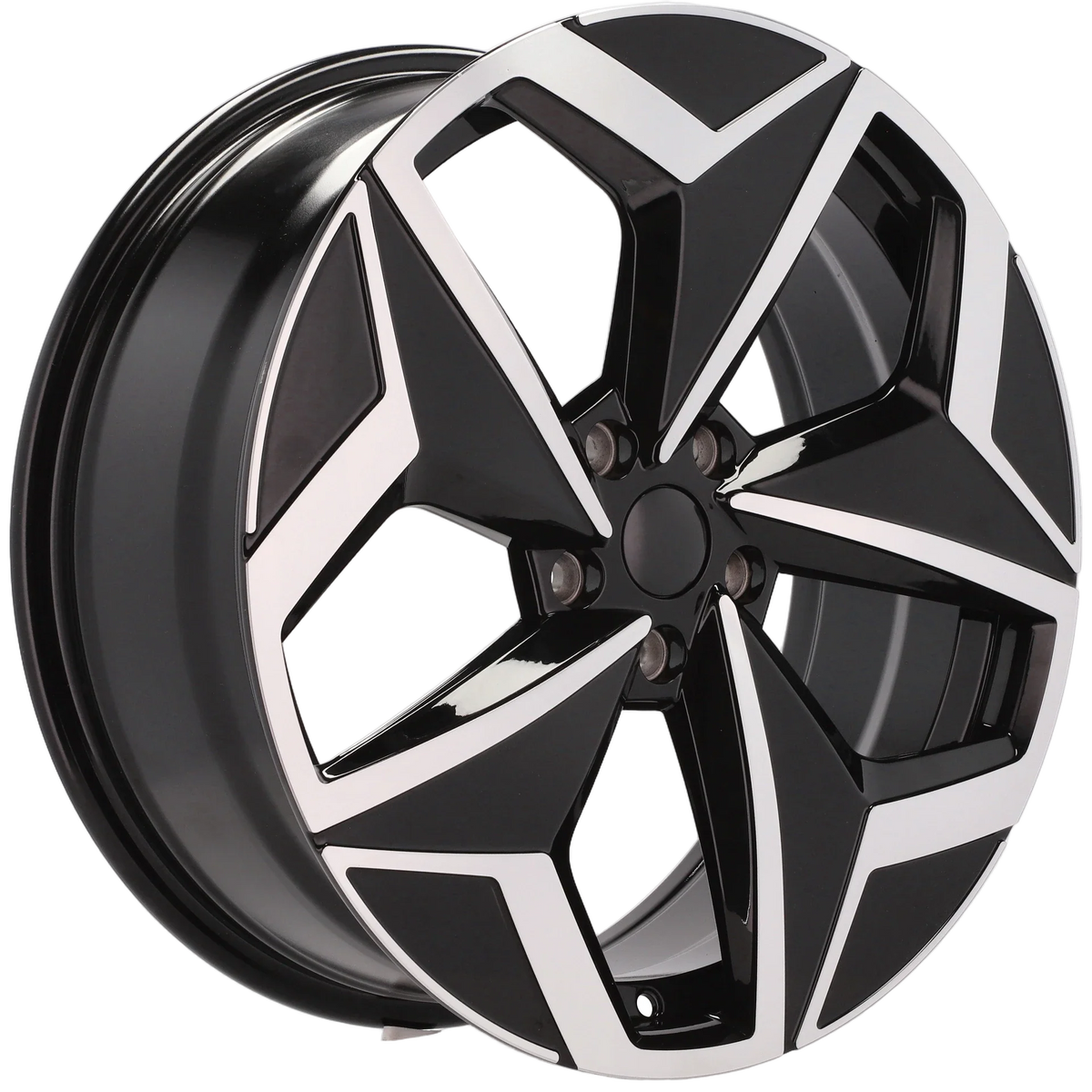 Alu kola pro Volkswagen I5649 7.5x19 5x112 ET50 57.1 Black Polished | Wheelsup.cz