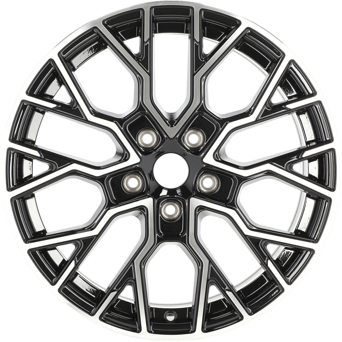 Alu kola pro Volkswagen I5659 8x18 5x120 ET48 65.1 Black Polished | Wheelsup.cz