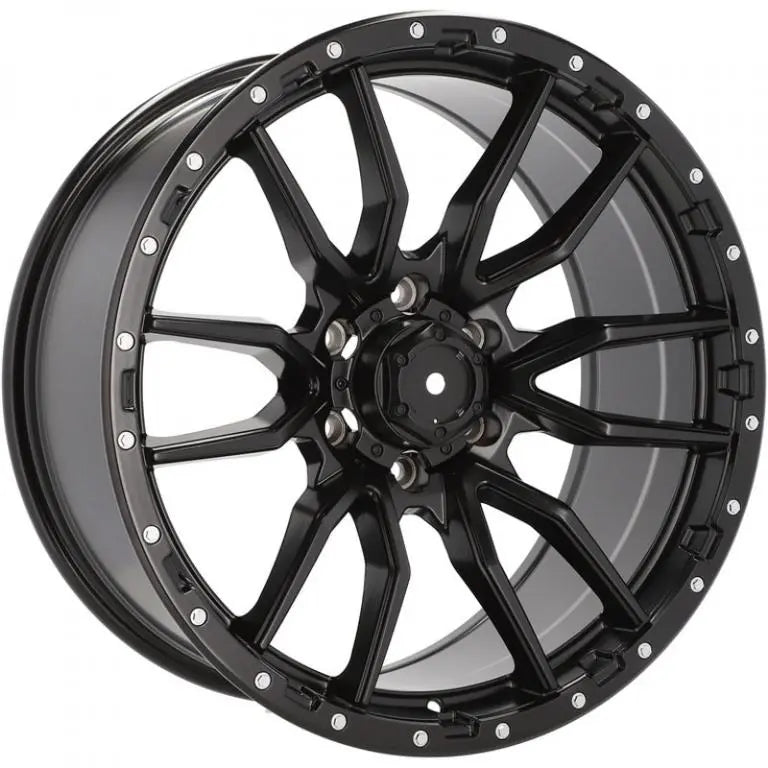 Alu kola pro Offroad I6098 9x17 6x139.7 ET10 110.1 Black Half Matt | Wheelsup.cz