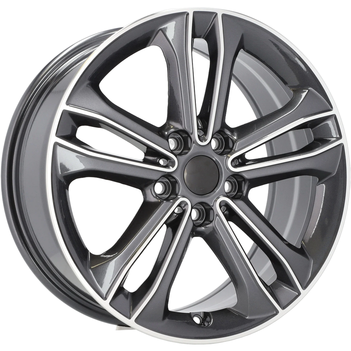 Alu kola pro BMW I7094 7.5x17 5x112 ET54 66.6 Grey Polished | Wheelsup.cz