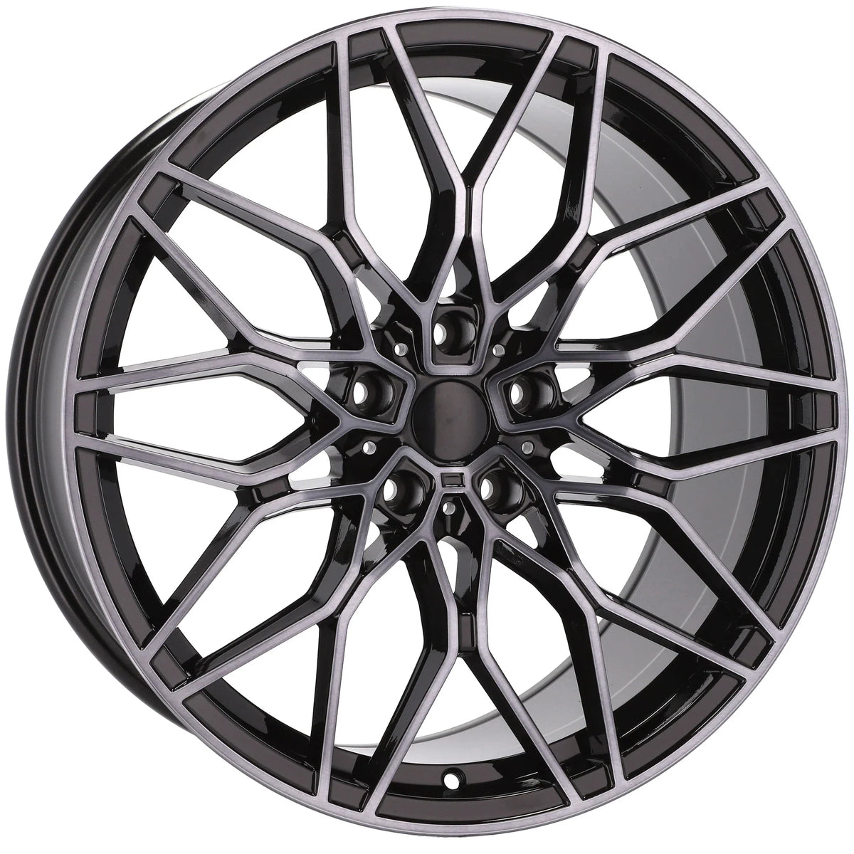 Alu kola pro BMW IN292 8.5x20 5x120 ET35 72.6 Black Polished | Wheelsup.cz