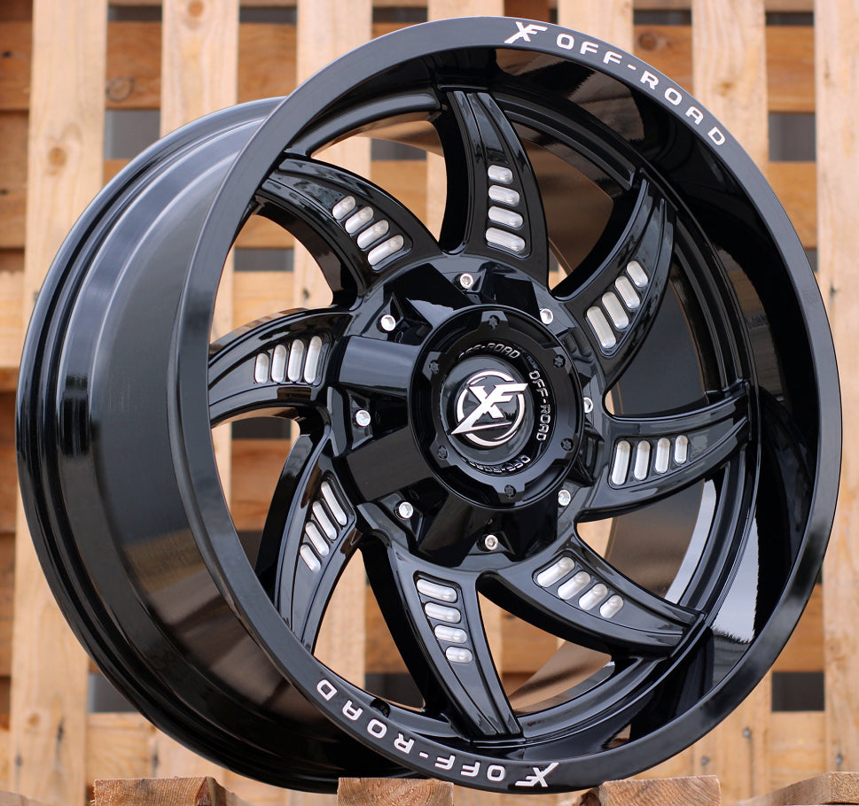 Racing Line L1449 10x20 5x127 ET-12 schwarz, Offroad