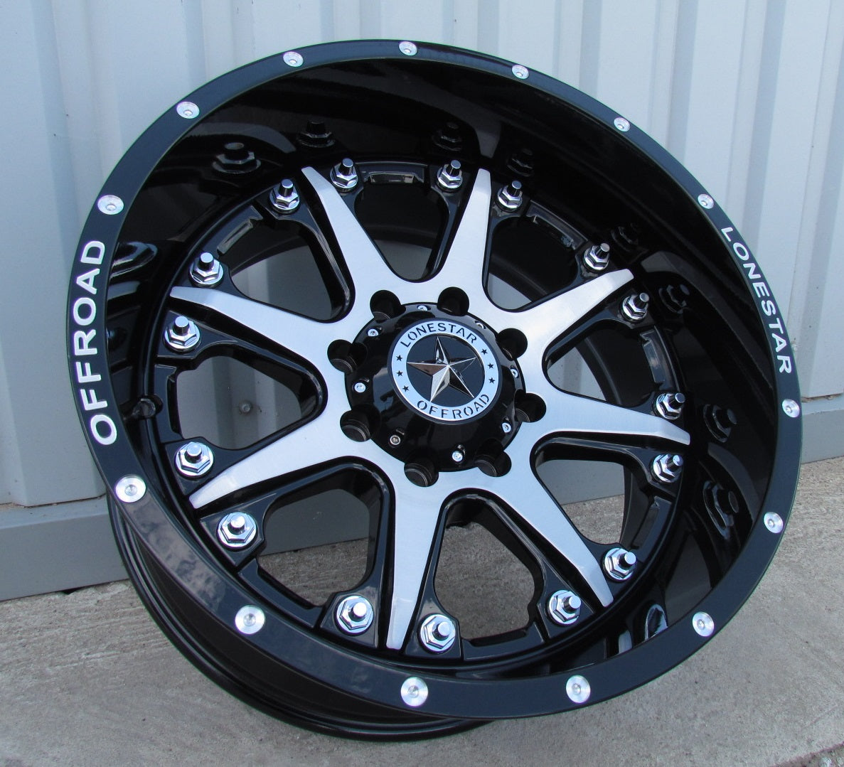 Racing Line L1526 10x20 5x127 ET-25 schwarz, Offroad
