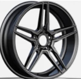 Racing Line LU591 7,5x17 4x100 ET42 schwarz, BMW