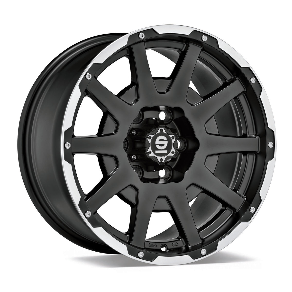Alu kola Sparco DAKAR 8,5x17 6x120 ET0 67,1 černá-Alu kola-WheelsUp