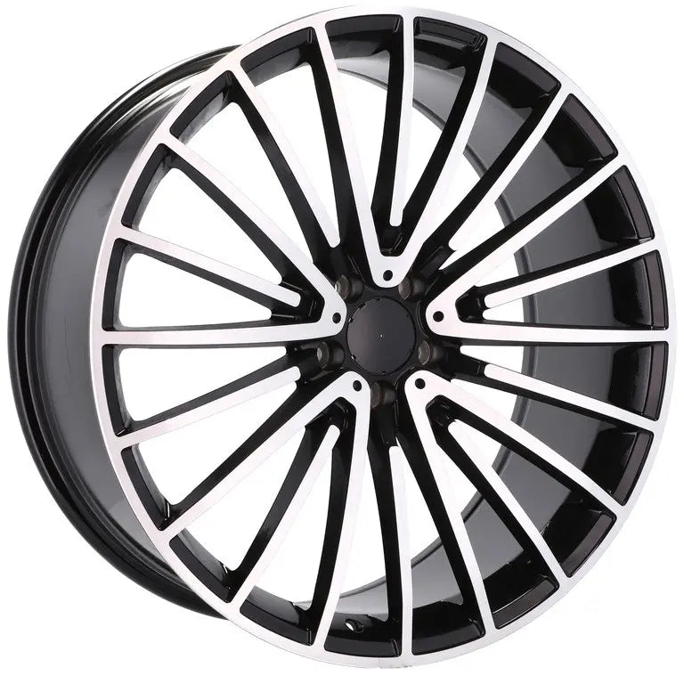 Alu kola pro Mercedes MR532 9.5x20 5x112 ET38 66.6 Black Polished | Wheelsup.cz