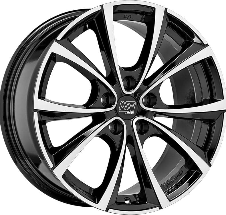 MSW 27 T 9,5x19 5x114,3 ET45 64,12 Gloss Black Full Polished - Wheelsup.sk