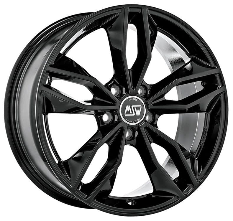 MSW 71 8x18 5x112 ET50 73,1 Gloss Black - Wheelsup.sk