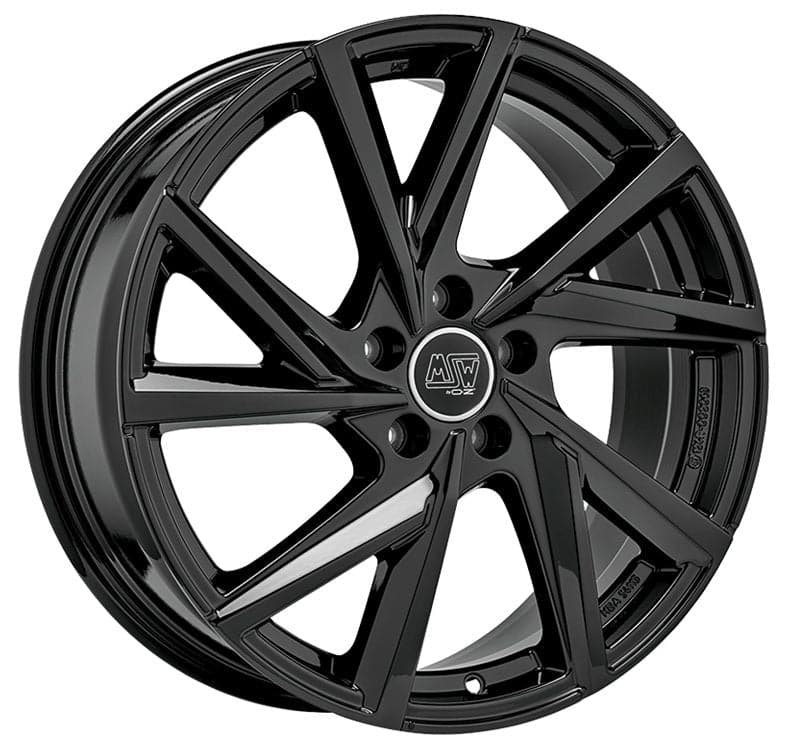 MSW 80/5 7x17 5x108 ET50 63,4 Gloss Black - Wheelsup.sk