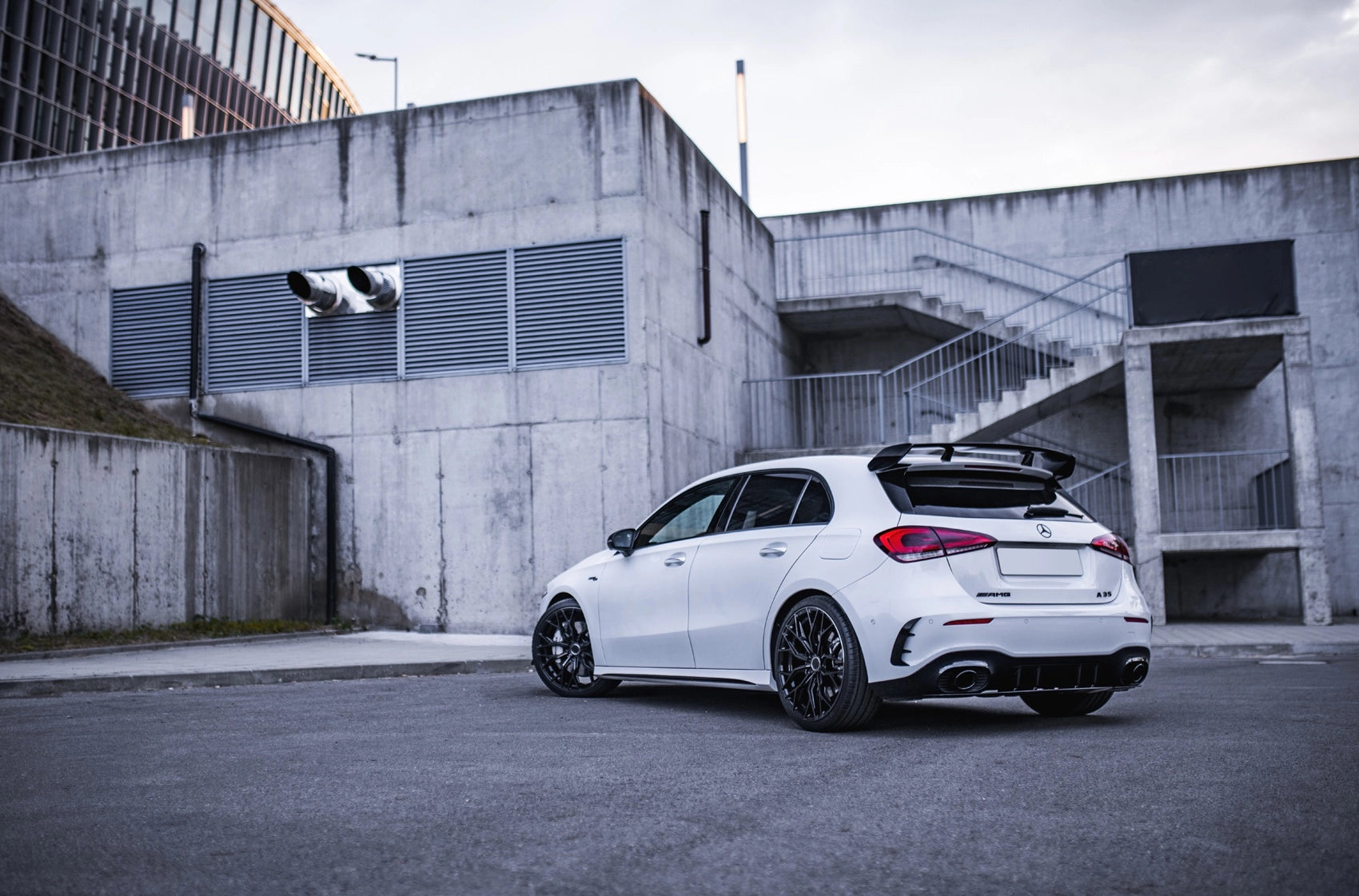 Mercedes Benz A Class A35 A45 Concaver CVR1 Double Tinted Black 876 13646.webp
