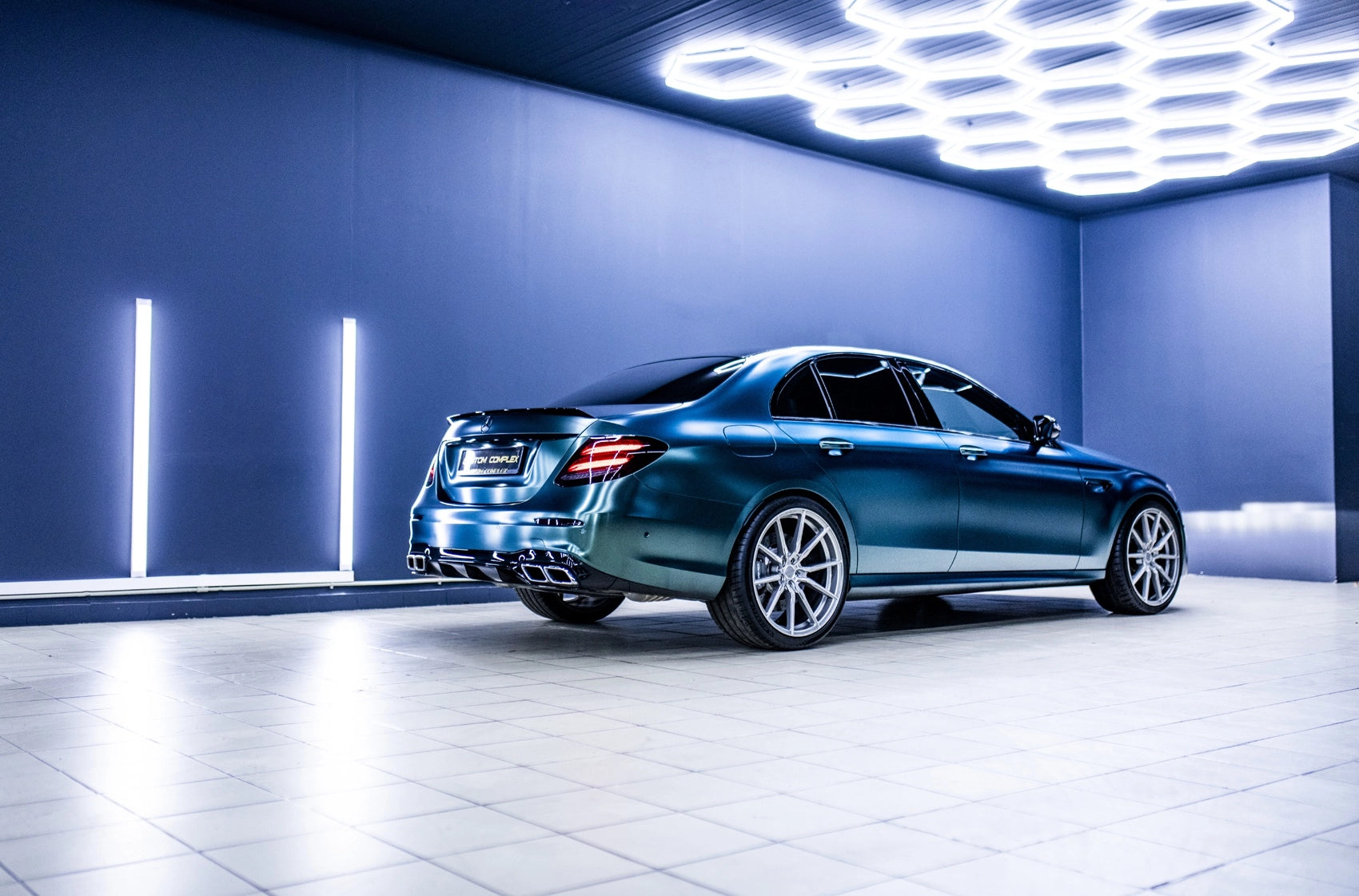 Mercedes Benz E Class E63 Concaver CVR4 Brushed Titanium 812 105.webp