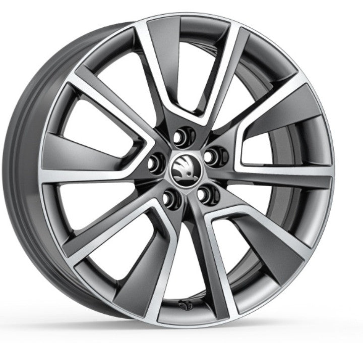 Alu kola Škoda Braga 7.5x18” 5x112 ET43 Octavia III