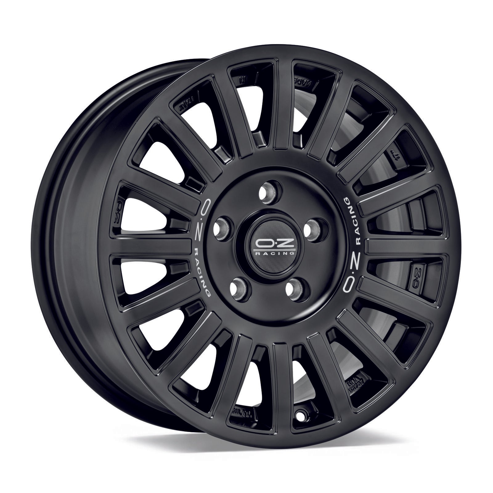 OZ RALLY RAID 8.5x18 ET25 6x139.7 106,1 Matt Black Silver Lettering