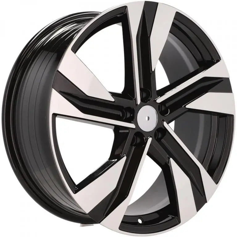 Alu kola pro Volvo SF502 7.5x18 5x108 ET50.5 63.4 Black Polished | Wheelsup.cz