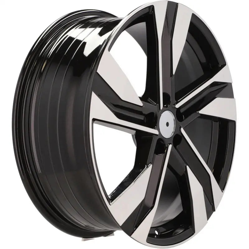 Alu kola pro Volvo SF502 7.5x18 5x108 ET50.5 63.4 Black Polished | Wheelsup.cz