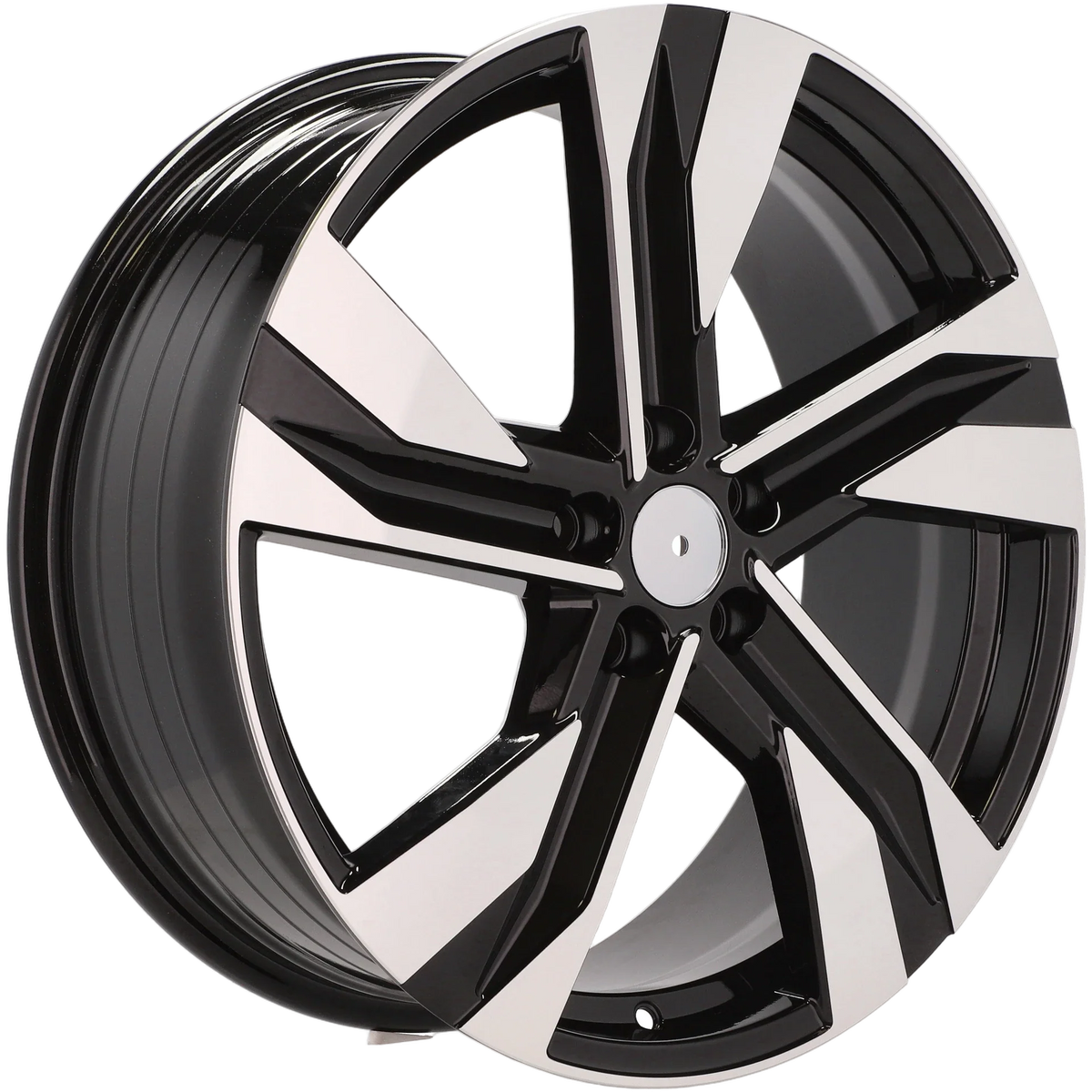 Alu kola pro Volvo SF502 7.5x19 5x108 ET50.5 63.4 Black Polished | Wheelsup.cz