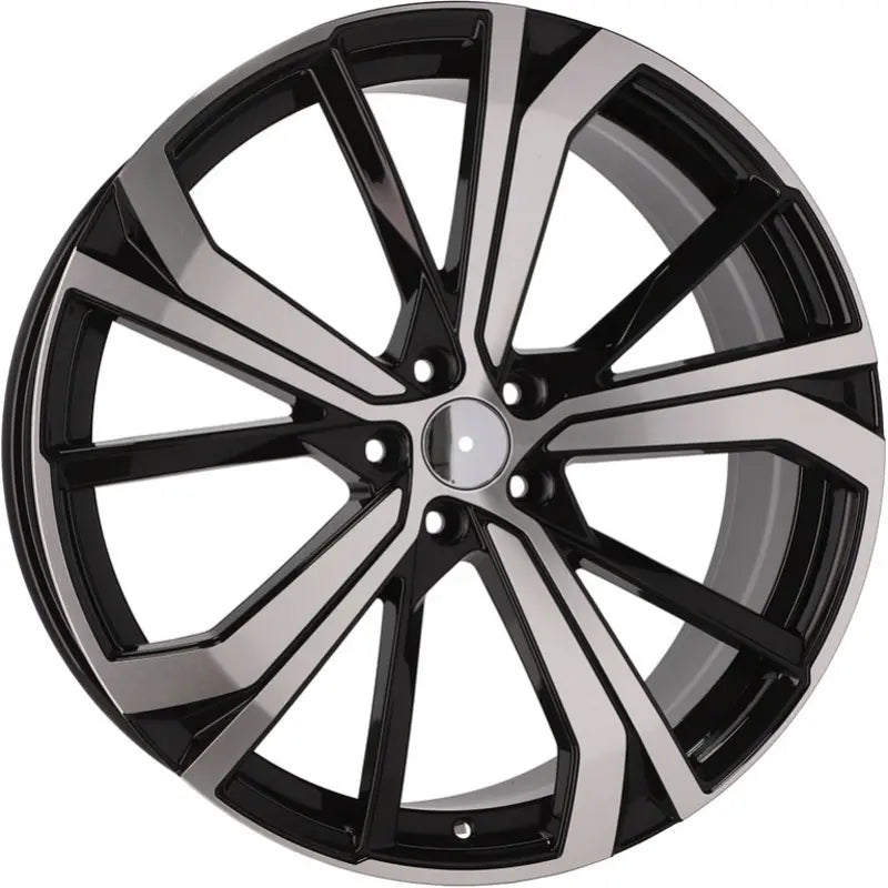 Alu kola pro Volvo SF503 7.5x19 5x108 ET50.5 63.4 Black Polished | Wheelsup.cz
