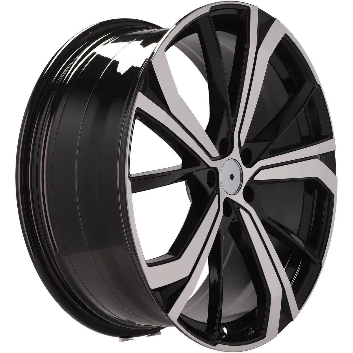 Alu kola pro Volvo SF503 7.5x18 5x108 ET50.5 63.4 Black Polished | Wheelsup.cz