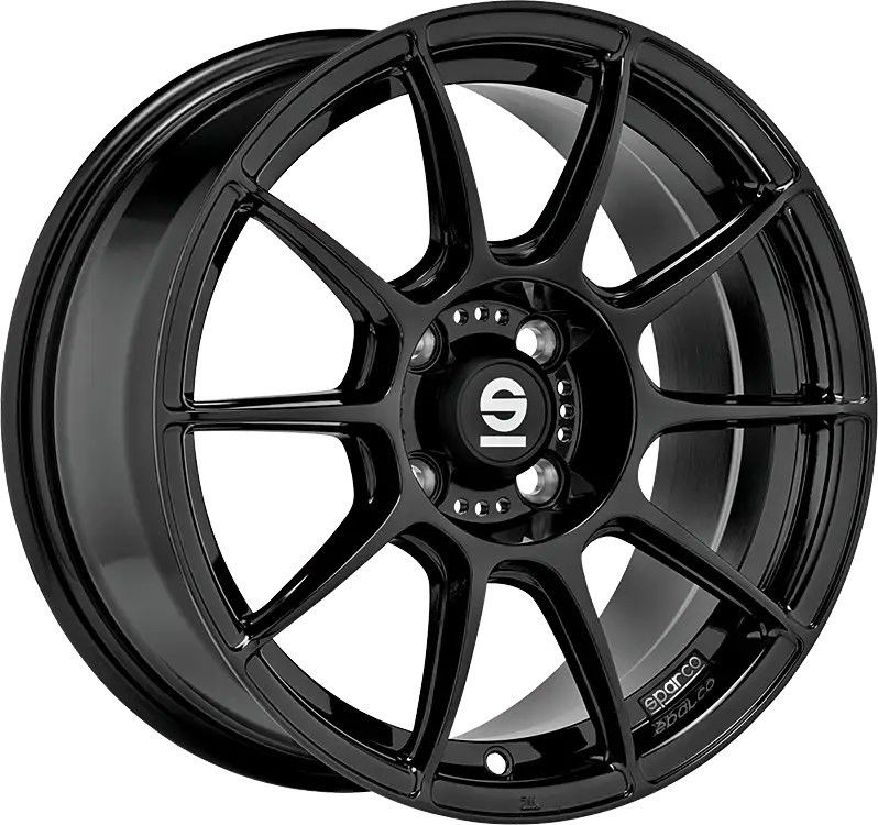 Alu kola SPARCO FF1 8x17 4x100 ET38 56.56 černá