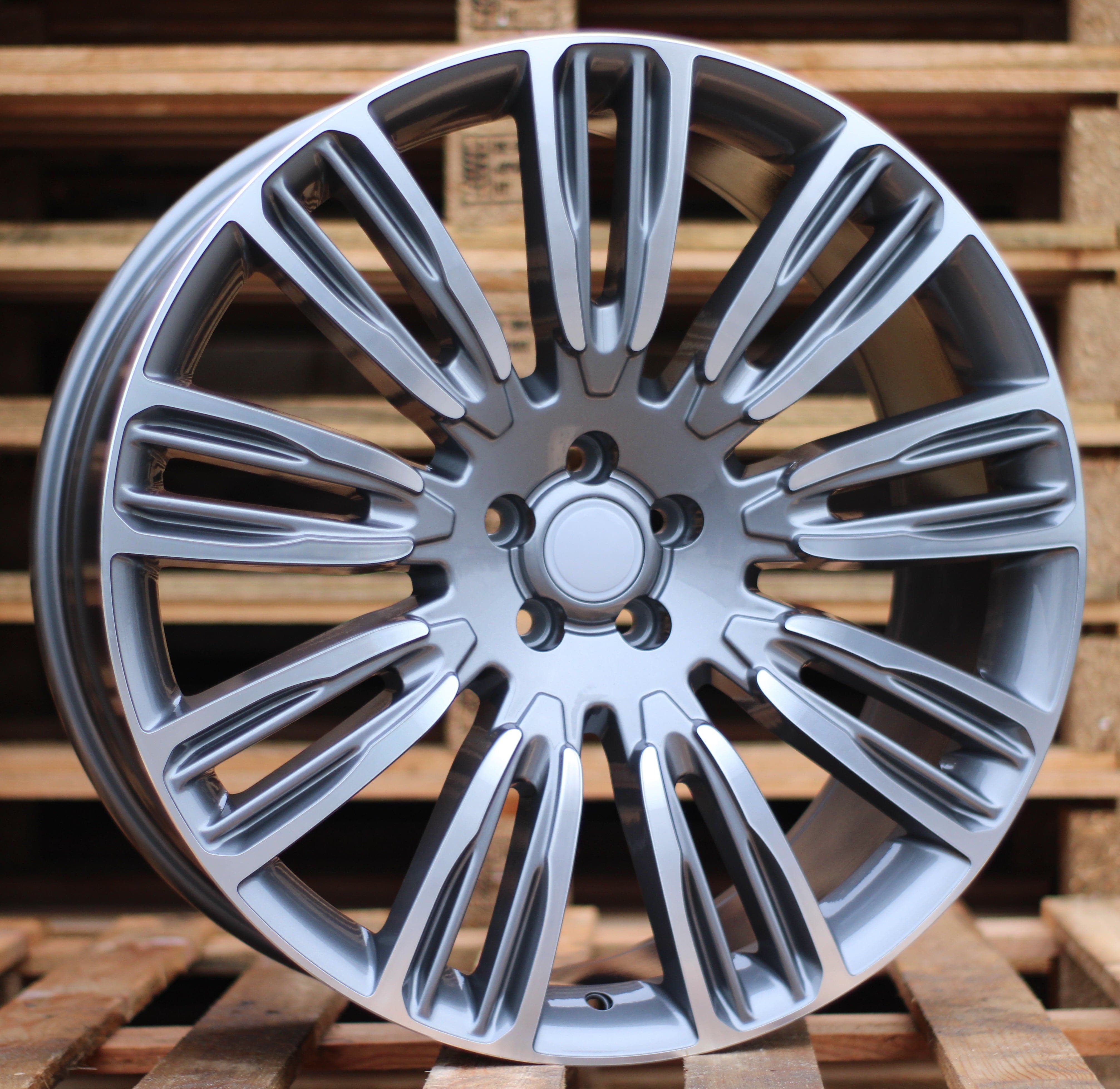 Racing Line XE136 9.5x22 5x120 ET50 šedá, Land Rover