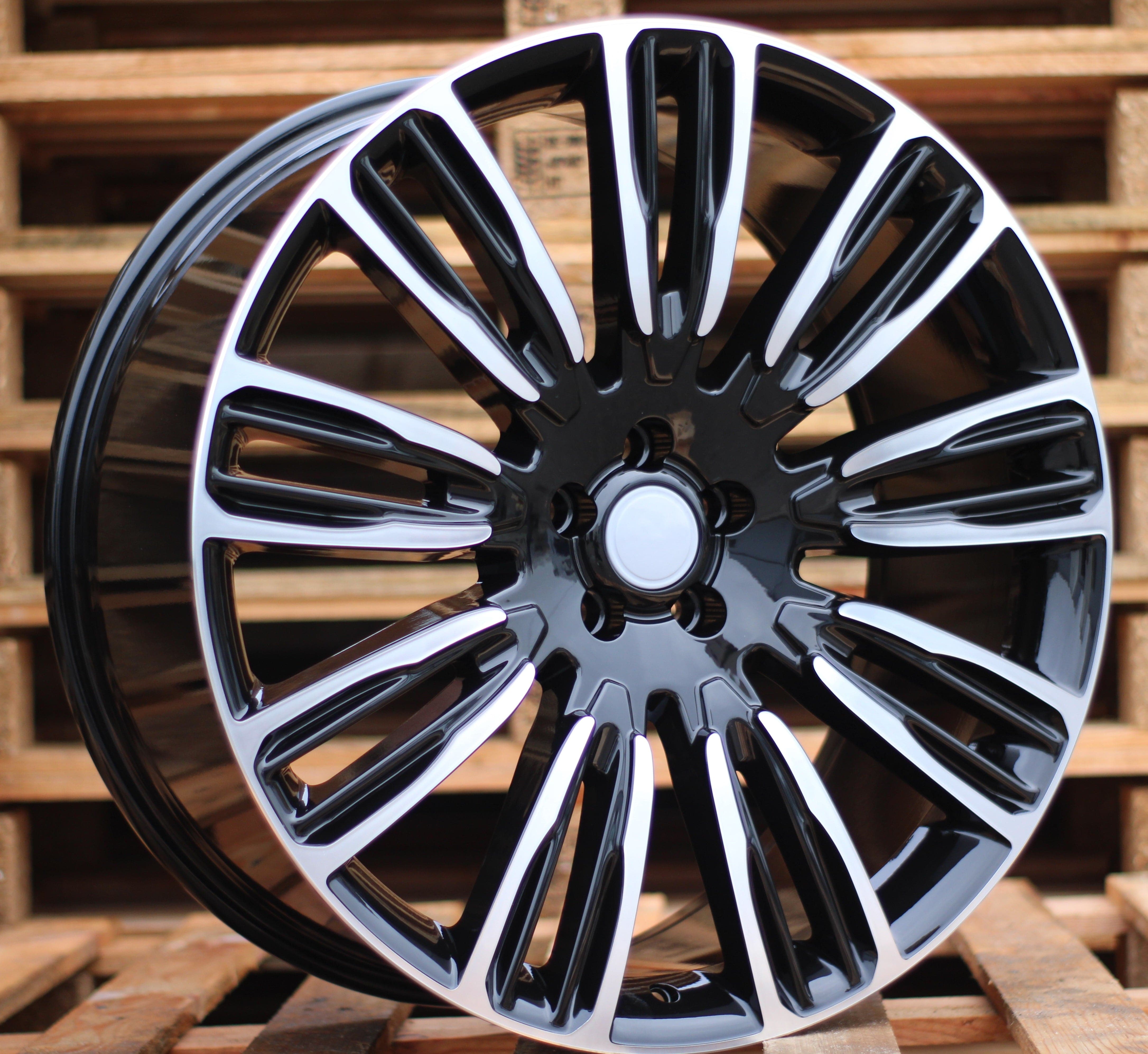 Racing Line XE136 8.5x20 5x108 ET45 černá, Land Rover