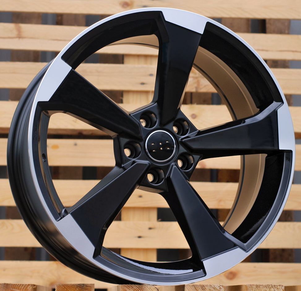Racing Line XE351 8,5x19 5x112 ET40 schwarz, Audi