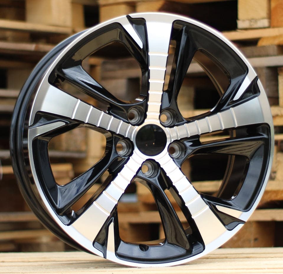 Racing Line XE410 7,5x17 5x108 ET44 fekete, Peugeot