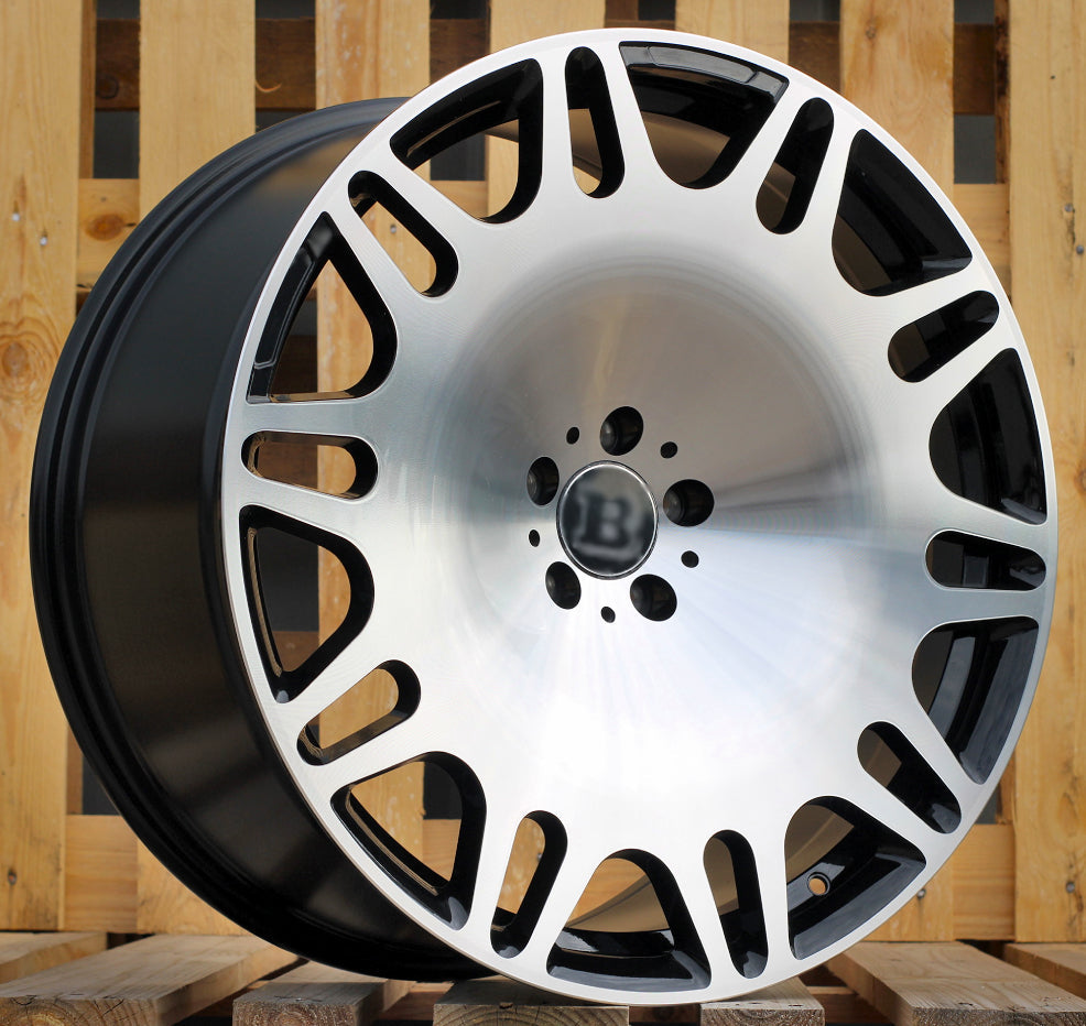 Racing Line XE629 9x22 5x112 ET32 schwarz, Mercedes
