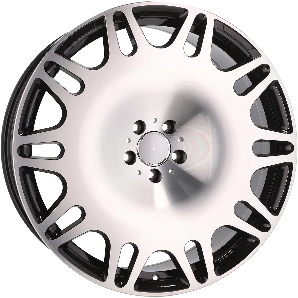 Alu kola pro Mercedes XE629 9x22 5x112 ET32 66.6 Black Polished | Wheelsup.cz