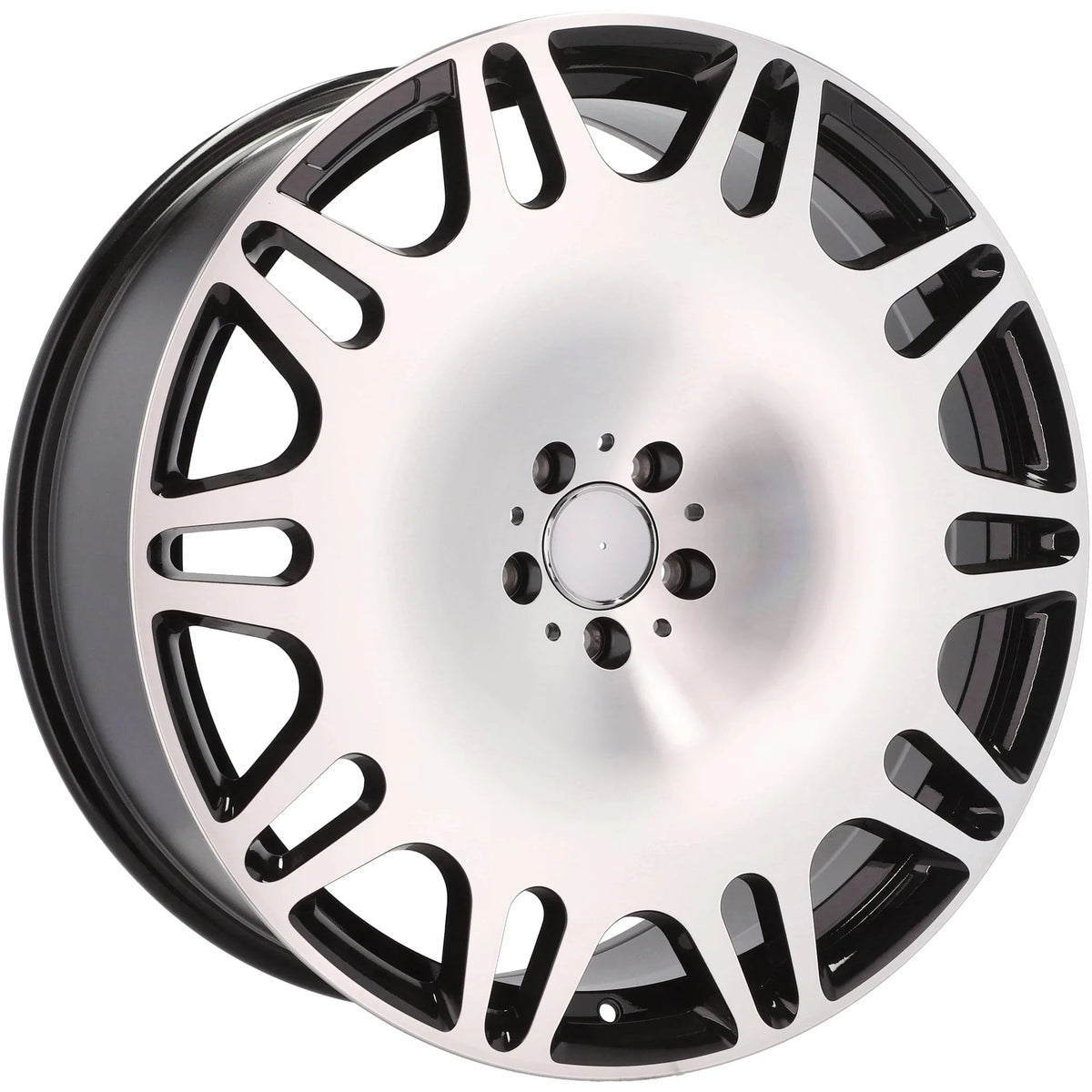 Alu kola pro Mercedes XE629 10.5x22 5x112 ET38 66.6 Black Polished | Wheelsup.cz