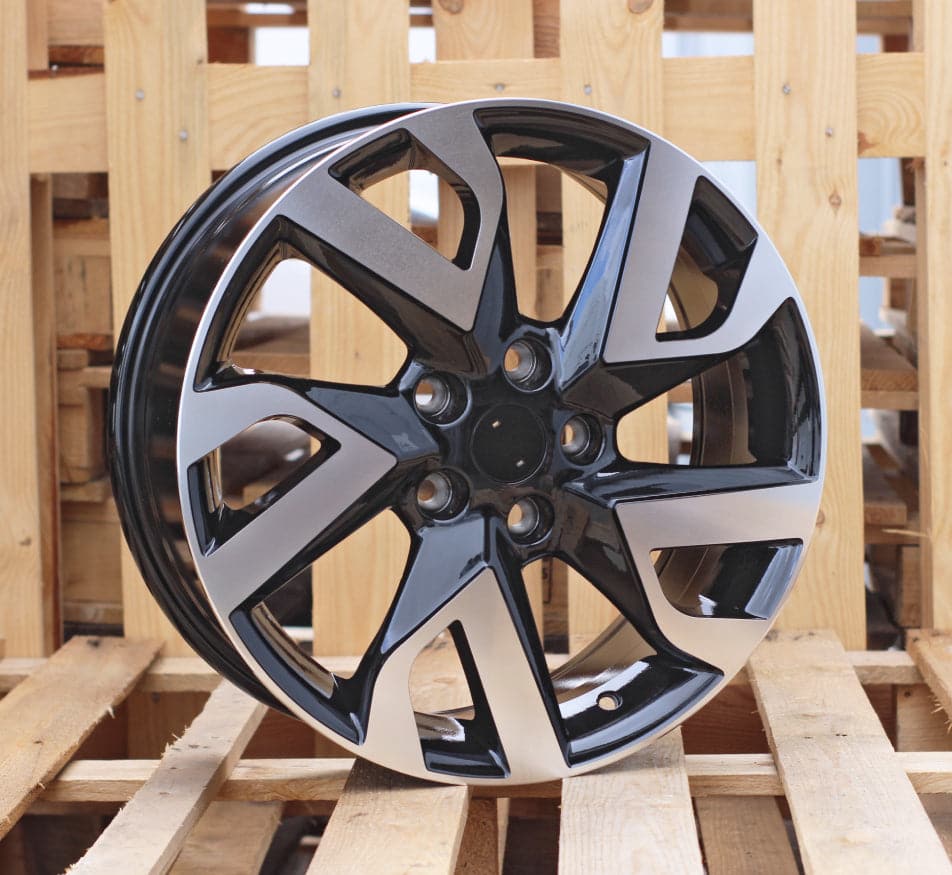 Racing Line XF078 7x17 5x114.3 ET45 schwarz, Nissan