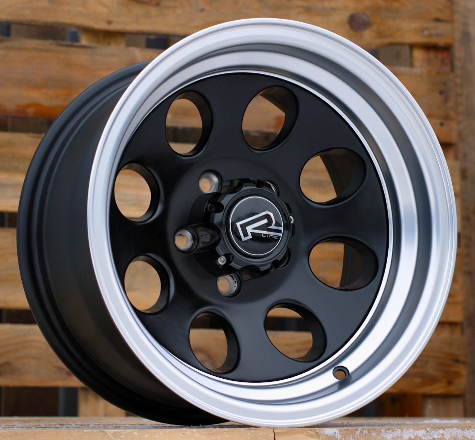 Racing Line XF171 8x15 5x114.3 ET-20 černá, Offroad