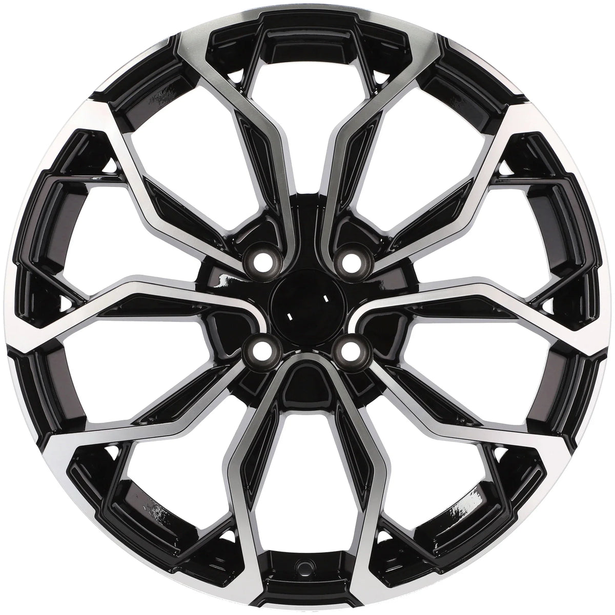 Alu kola pro Renault XF260 6.5x15 4x100 ET37 60.1 Black Polished | Wheelsup.cz