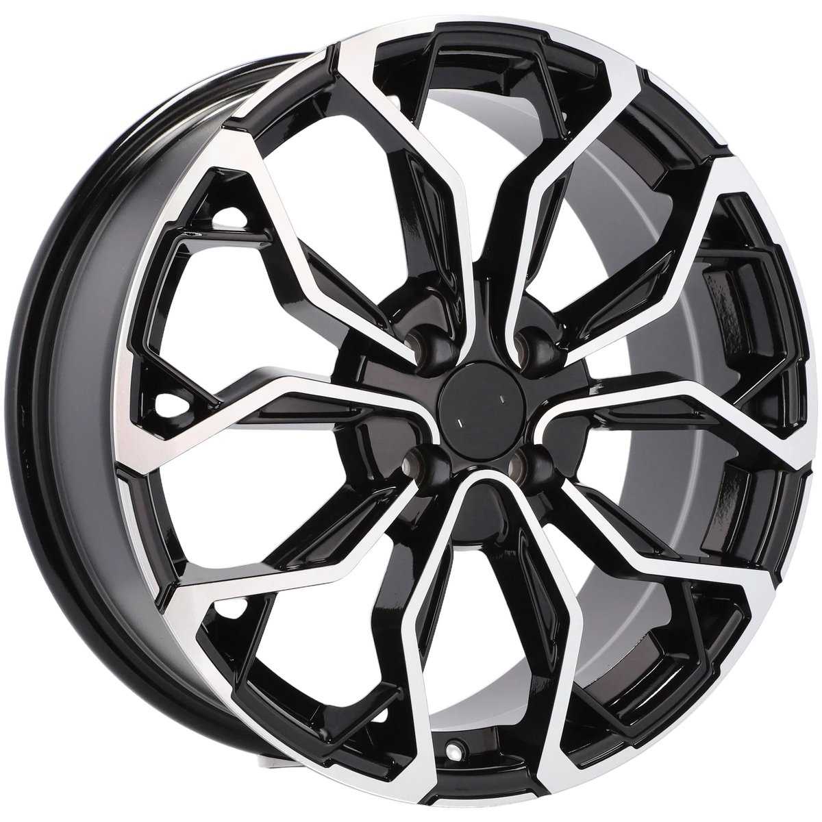 Alu kola pro Renault XF260 6.5x15 4x100 ET37 60.1 Black Polished | Wheelsup.cz