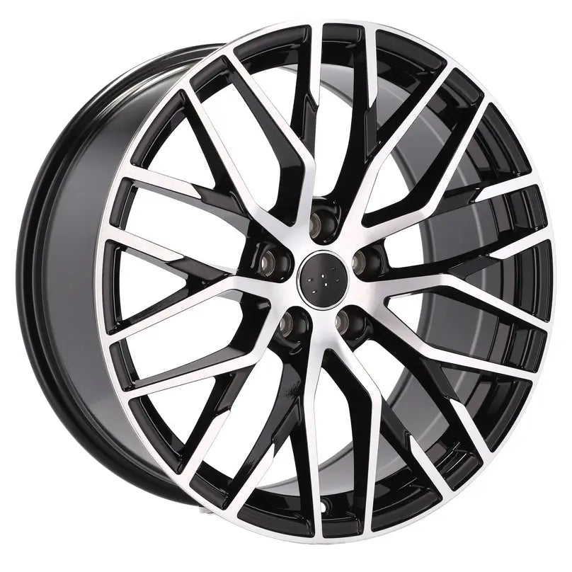 Alu kola pro Audi XFE30 8x18 5x112 ET35 66.6 Black Polished | Wheelsup.cz