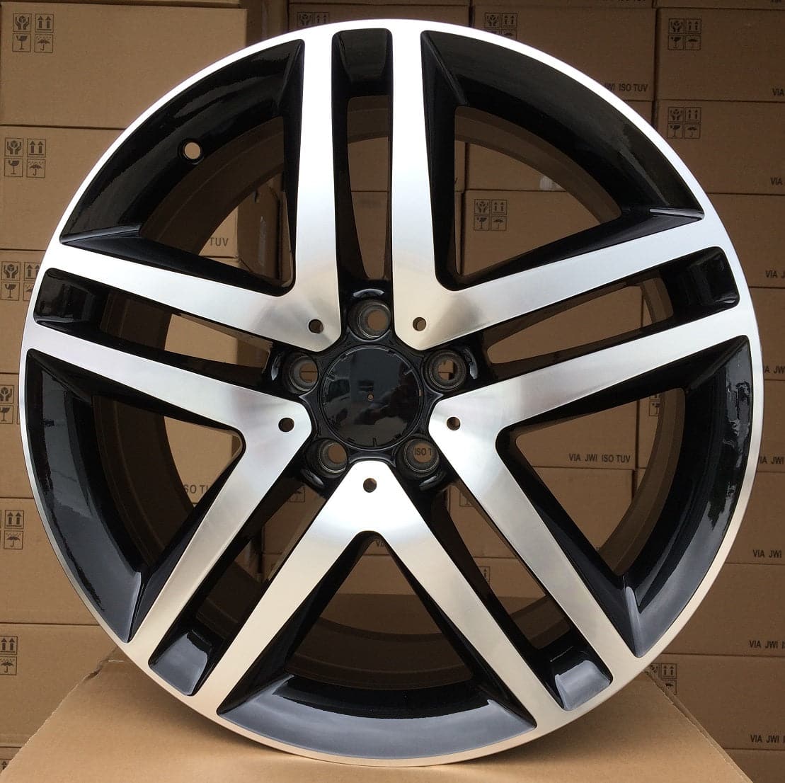 Racing Line XFE69 8x19 5x112 ET52 schwarz, Mercedes