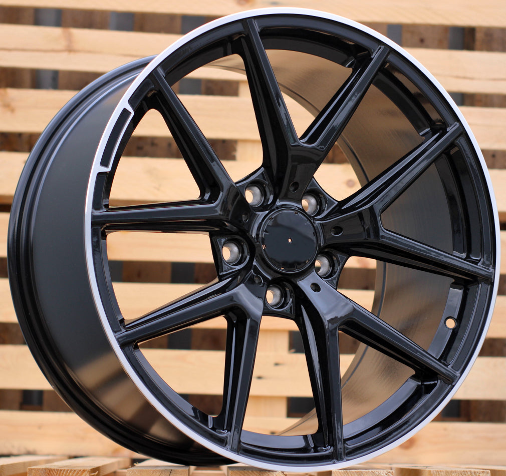 Racing Line XFE75 10x20 5x130 ET51 schwarz, Mercedes