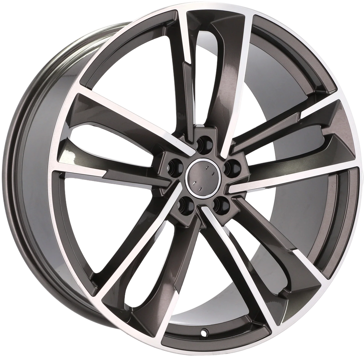 Alu kola pro Audi XFE81 9x21 5x112 ET33 66.6 Grey Polished | Wheelsup.cz