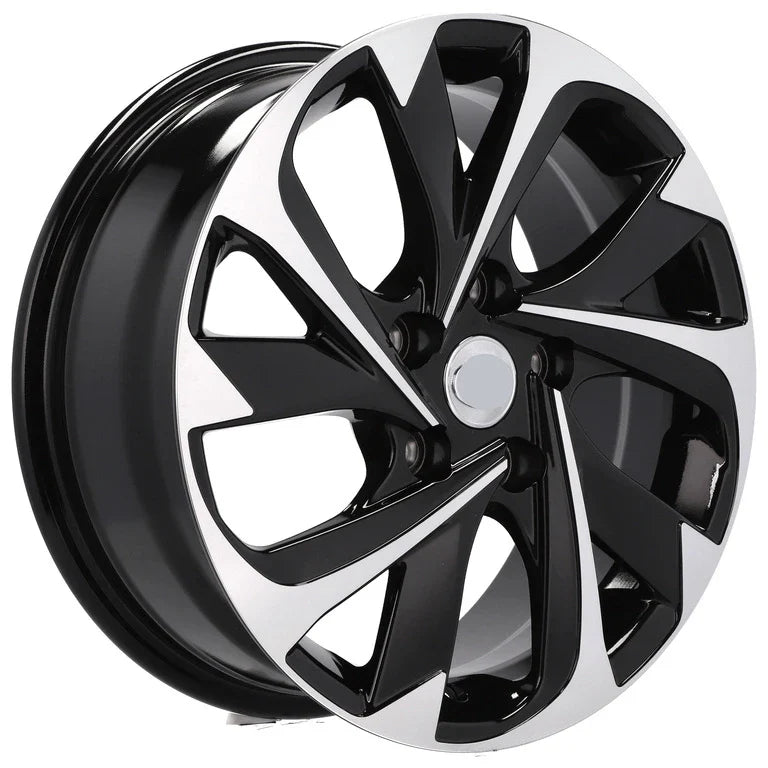 Alu kola pro Toyota XFE89 6.5x16 5x100 ET40 54.1 Black Polished | Wheelsup.cz