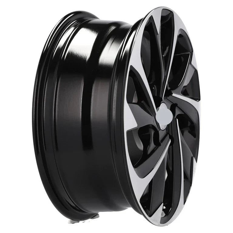 Alu kola pro Toyota XFE89 7x17 5x114.3 ET50 60.1 Black Polished | Wheelsup.cz