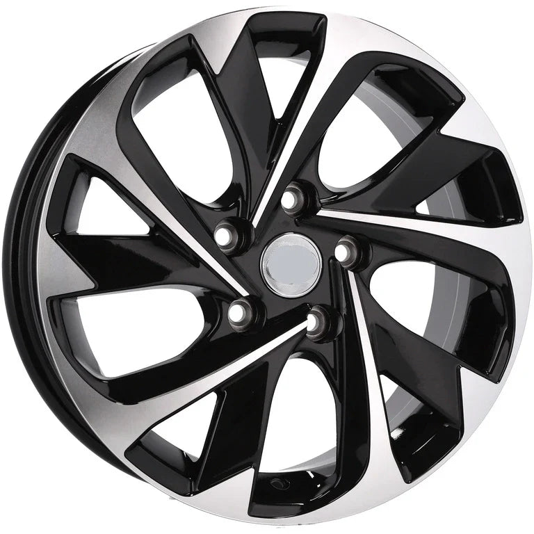 Alu kola pro Toyota XFE89 6.5x16 5x100 ET40 54.1 Black Polished | Wheelsup.cz