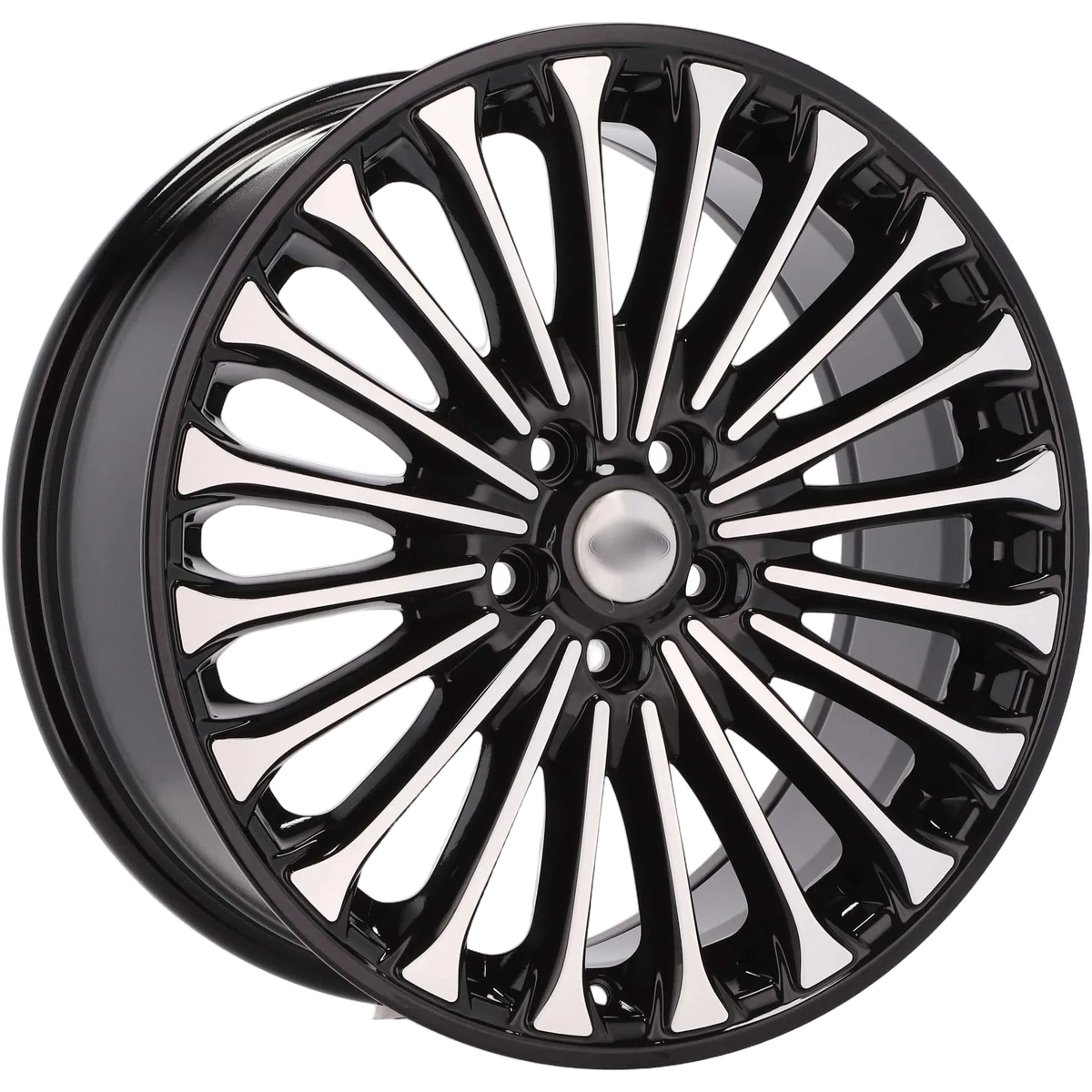 Alu kola pro Ford Y0056 8x18 5x108 ET55 63.4 Black Polished | Wheelsup.cz