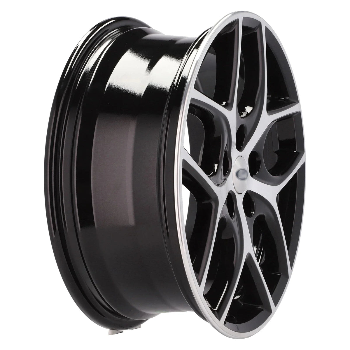Alu kola pro Ford Y0058 7x17 5x108 ET50 63.4 Black Polished | Wheelsup.cz