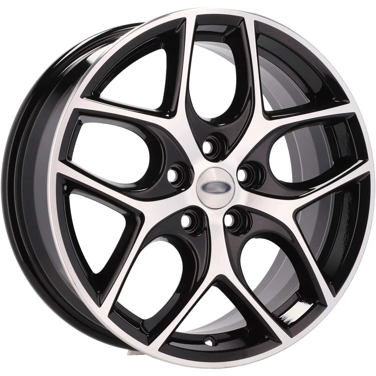 Alu kola pro Ford Y0058 7x17 5x108 ET50 63.4 Black Polished | Wheelsup.cz