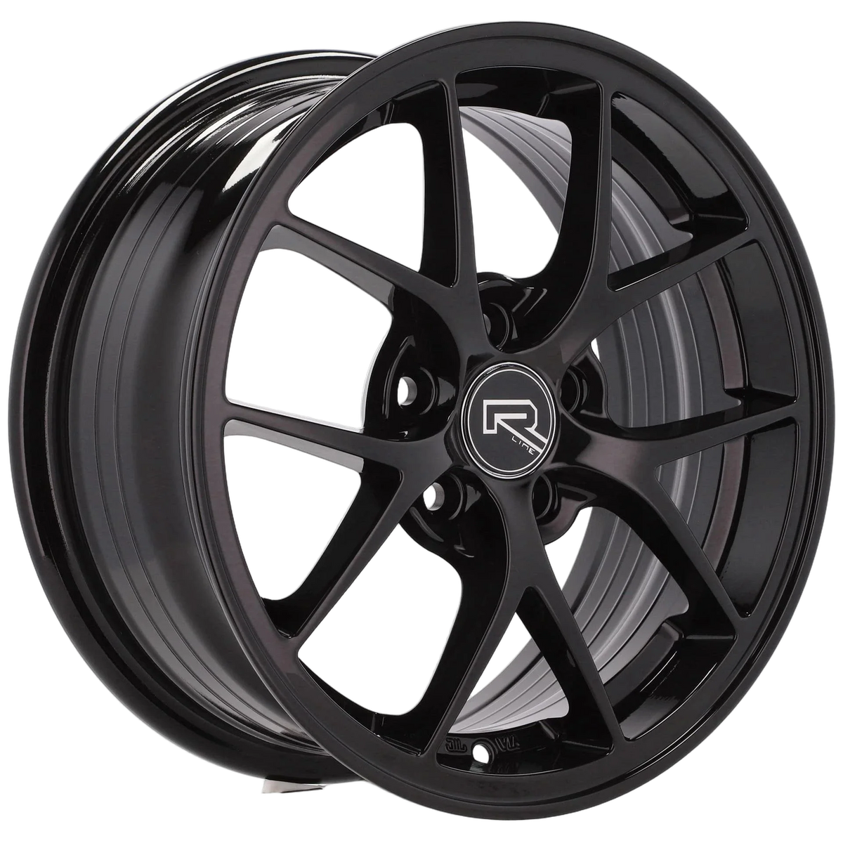 Alu kola Racing Line Y0134 7x16 5x110 ET41 65.1 Black Half Matt | Wheelsup.cz
