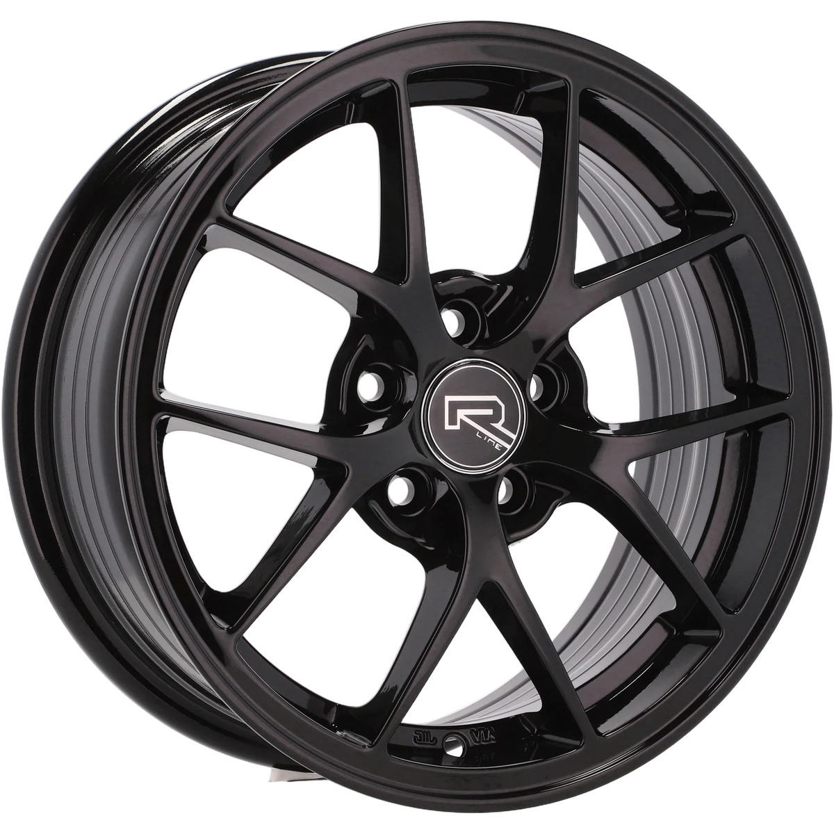 Alu kola pro Racing Line Y0134 6.5x15 5x100 ET40 Black | Wheelsup.cz