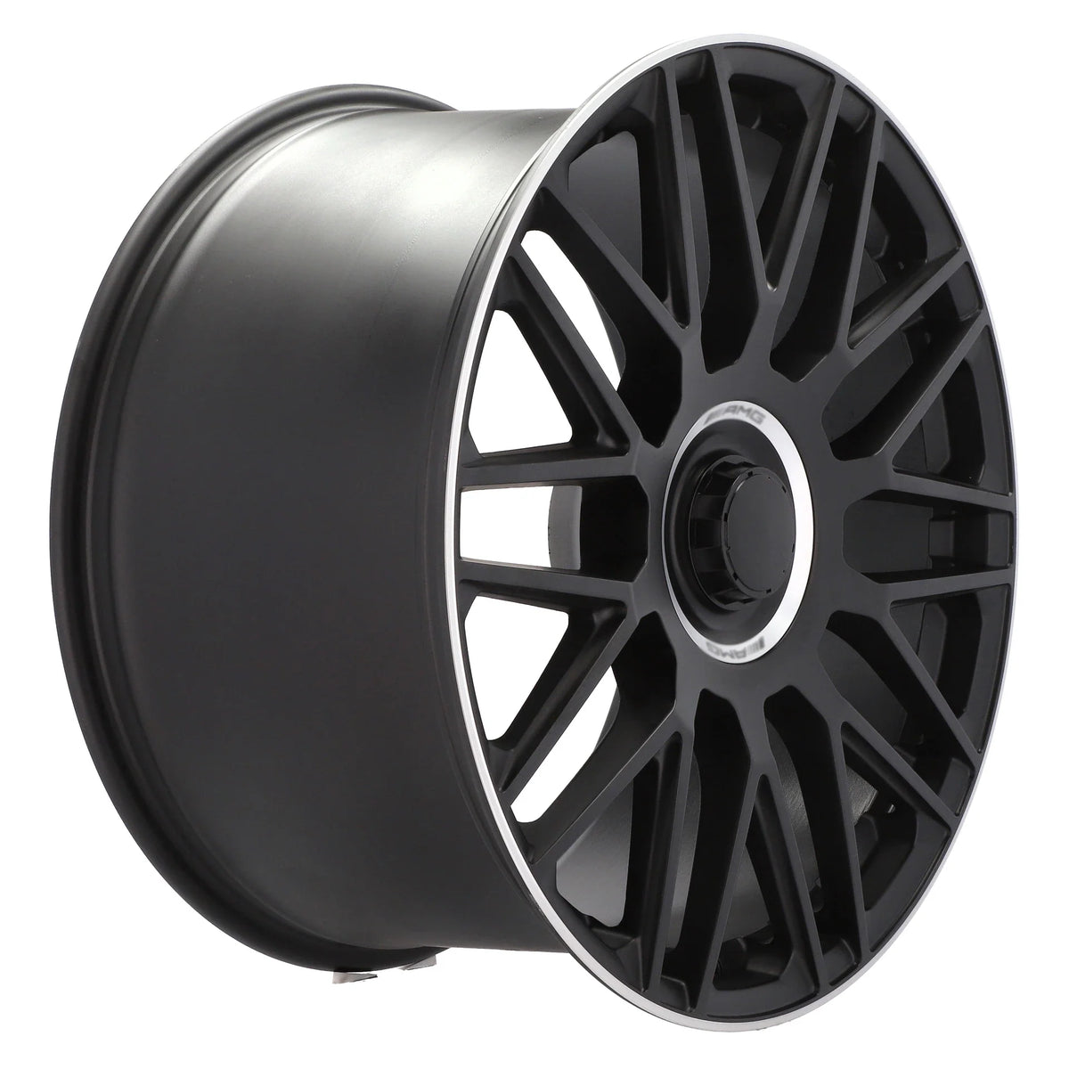 Alu disky pre Mercedes Y0207 9.5x22 5x112 ET45 66.6 Čierna