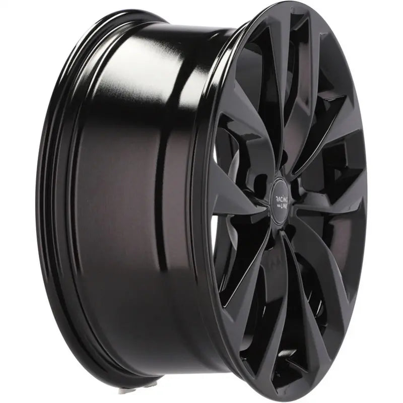 Alu kola Racing Line Y1144 6.5x16 5x114.3 ET45 67.1 Black Half Matt | Wheelsup.cz